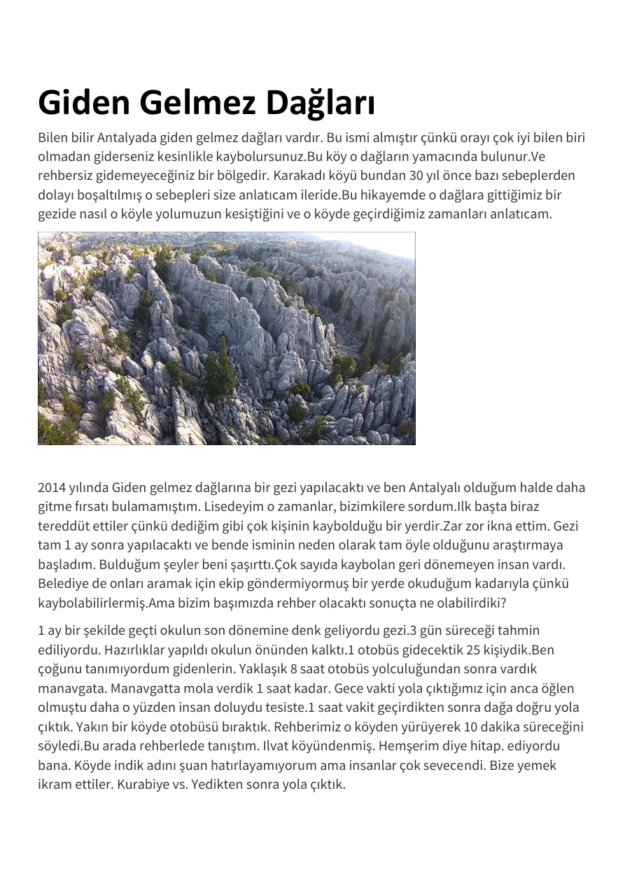 Giden Gelmez Dağları PDF – Abbas Sayar