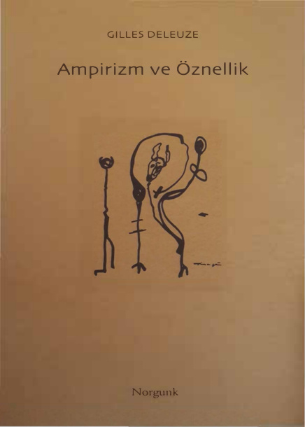 Ampirizm ve Öznellik PDF – Gilles Deleuze