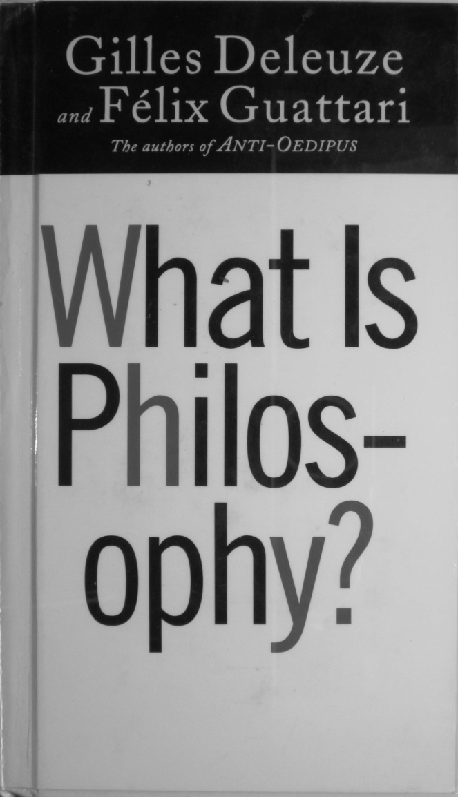 What is Philosophy? PDF – Gilles Deleuze – Félix Guattari