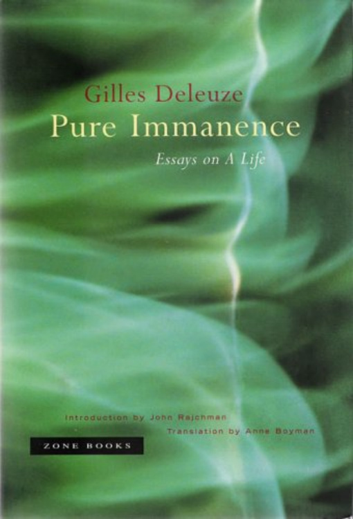 Pure Immanence PDF – Gilles Deleuze