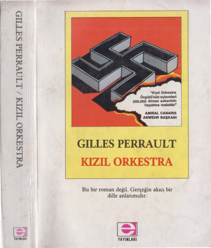 Gılles Perrault Kızıl Orkestra E Yayınları Kitap Kapağı