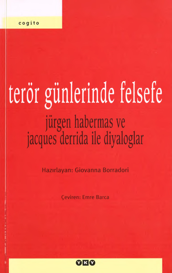 Terör Günlerinde Felsefe PDF – Giovanna Borradori (Hazırlayan)