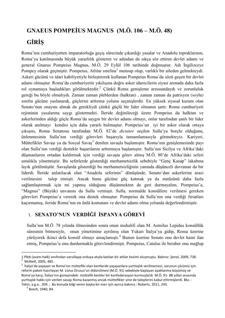Gnaeus Pompeius Magnus Kitap Kapağı