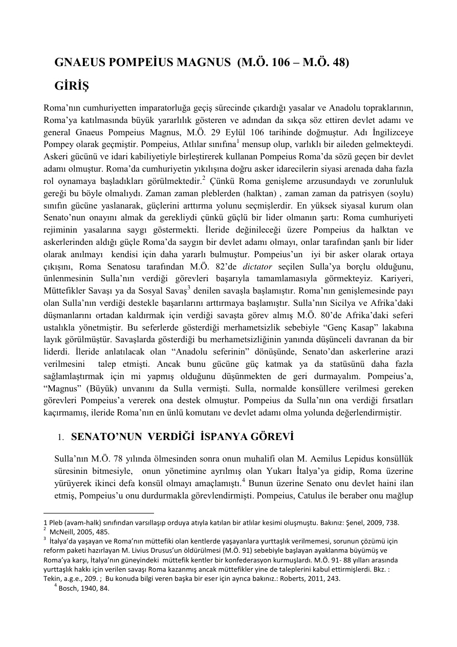 Gnaeus Pompeius Magnus PDF – Biyografik Araştırma / Kolektif
