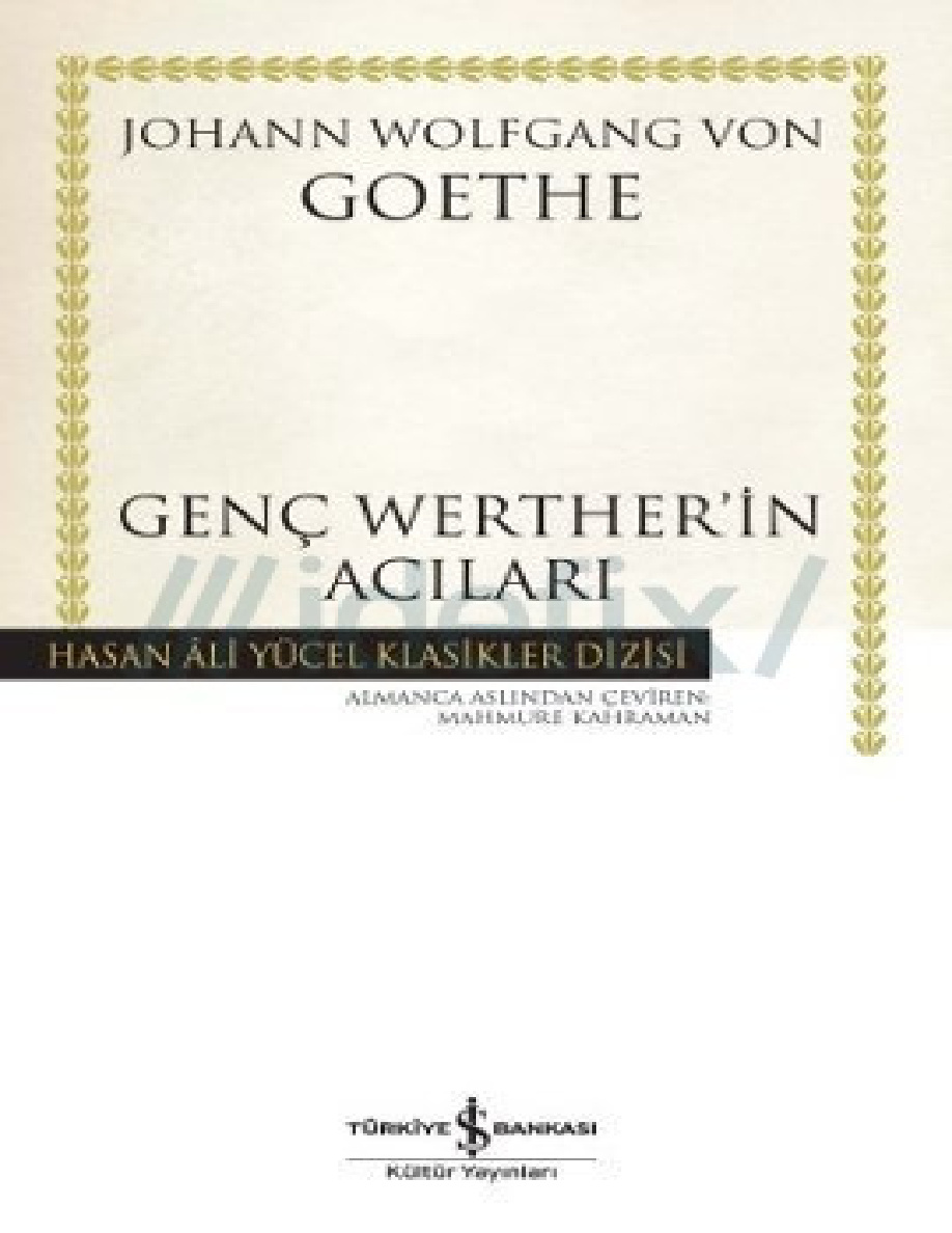 Werther PDF – Johann Wolfgang von Goethe