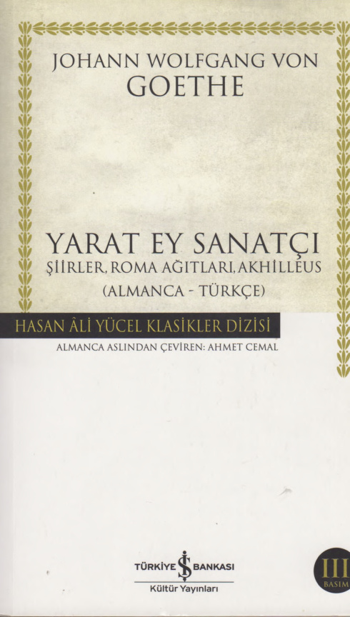 Yarat Ey Sanatçı PDF – Johann Wolfgang von Goethe