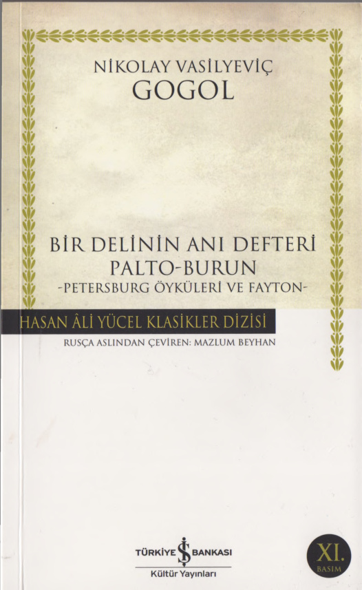 Palto PDF – Nikolay Vasilyeviç Gogol