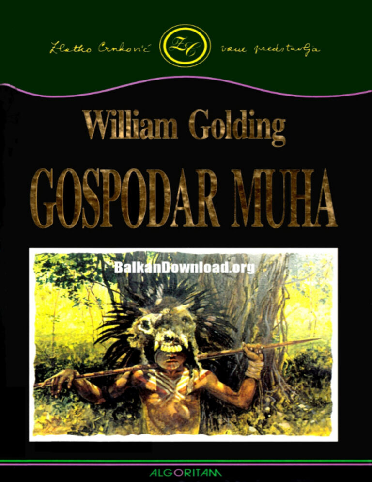 Gospodar muha Croatian Edition William Golding Kitap Kapağı