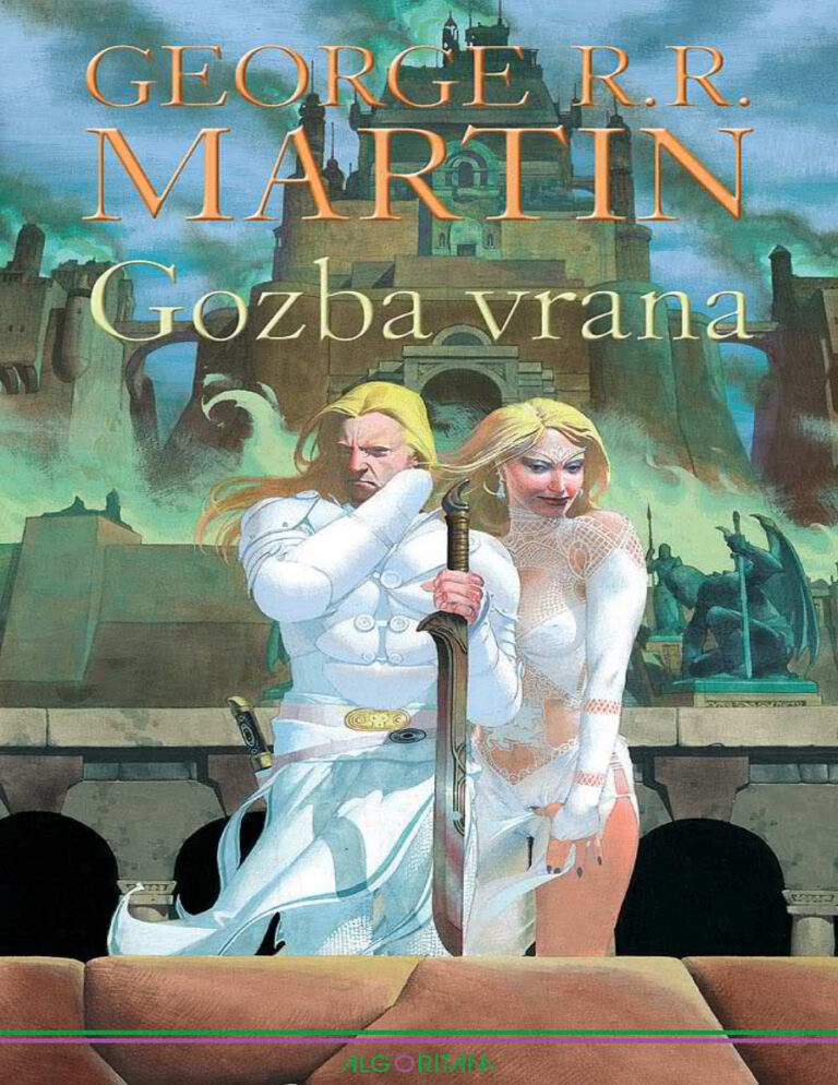 Gozba vrana Croatian Edition George RR Martin Kitap Kapağı