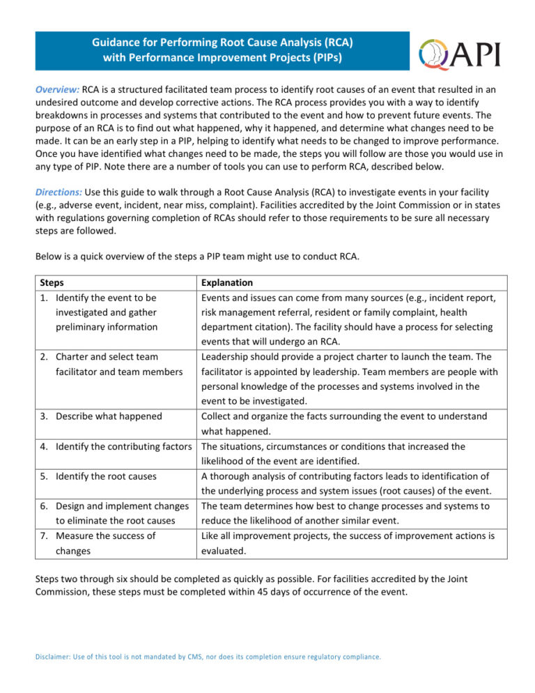 Guidance for RCA Kitap Kapağı