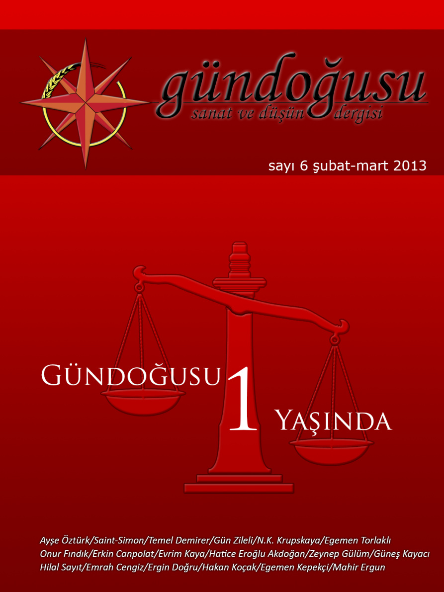 Gündoğusu – Şubat Mart 2013 PDF – Kolektif / Dergi