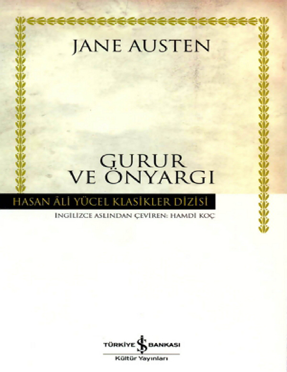Gurur ve Önyargı PDF – Jane Austen