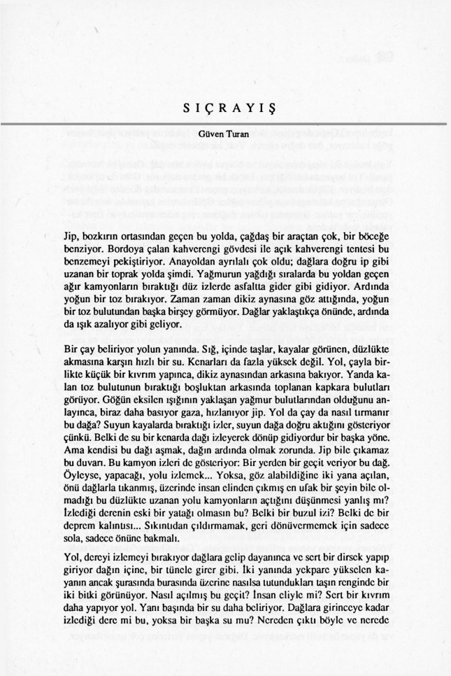 Sıçrayış PDF – Güven Turan
