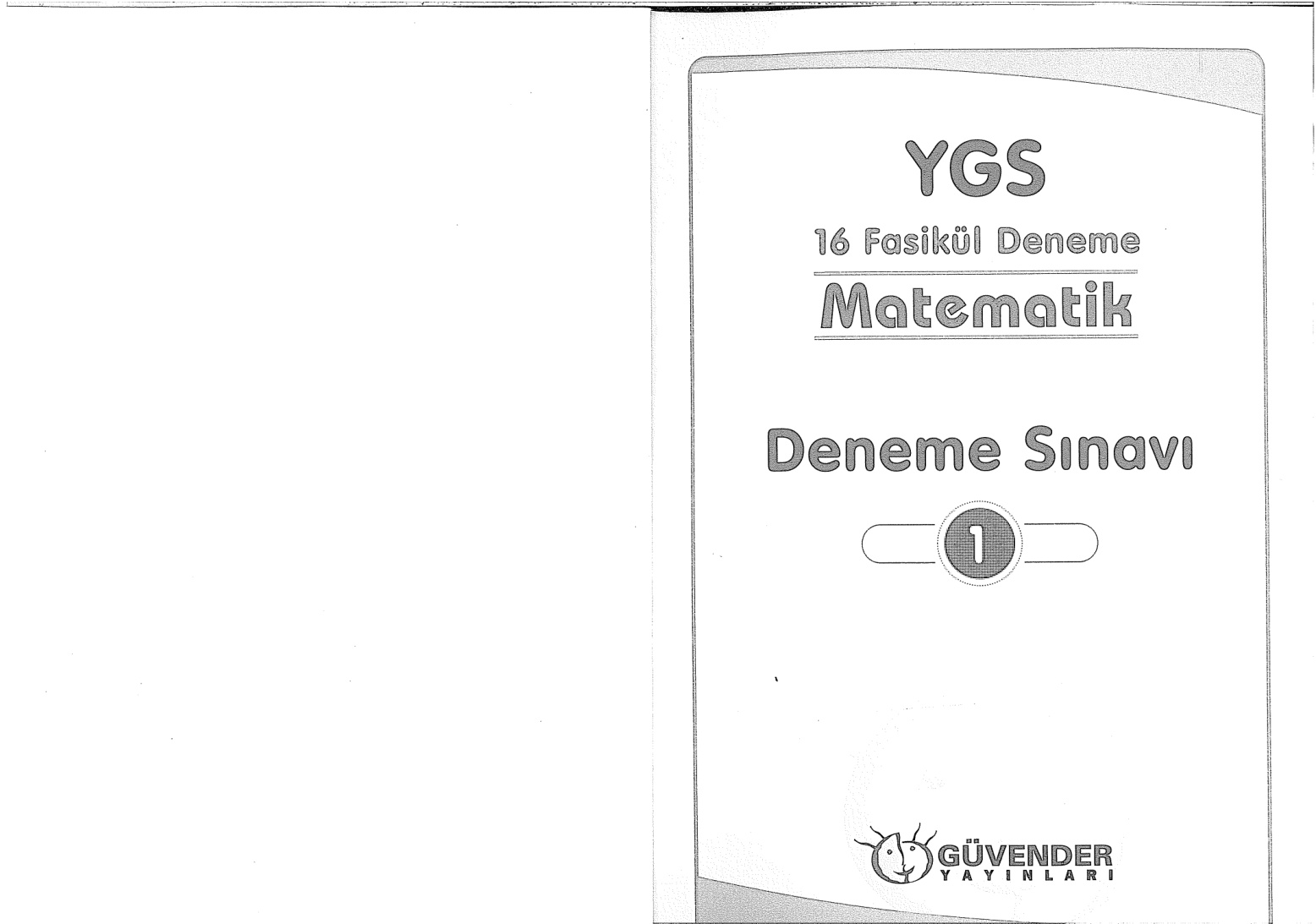Güvender Yayınları YGS Matematik 16 Deneme PDF – Güvender Yayınları Komisyon