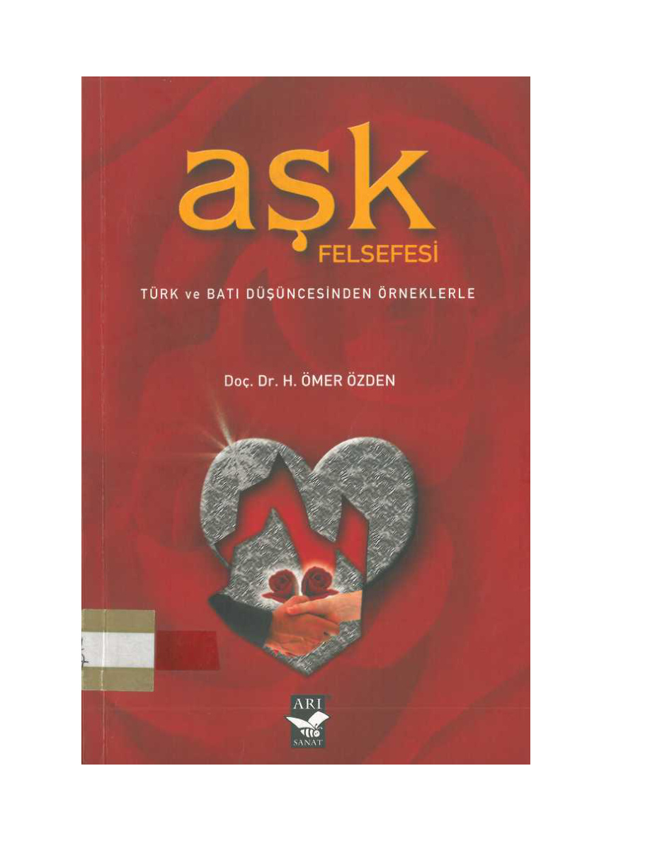 Aşk Felsefesi PDF – H. Ömer Özden