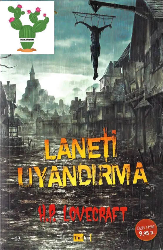 H. P. Lovecraft Laneti Uyandırma sw Kitap Kapağı