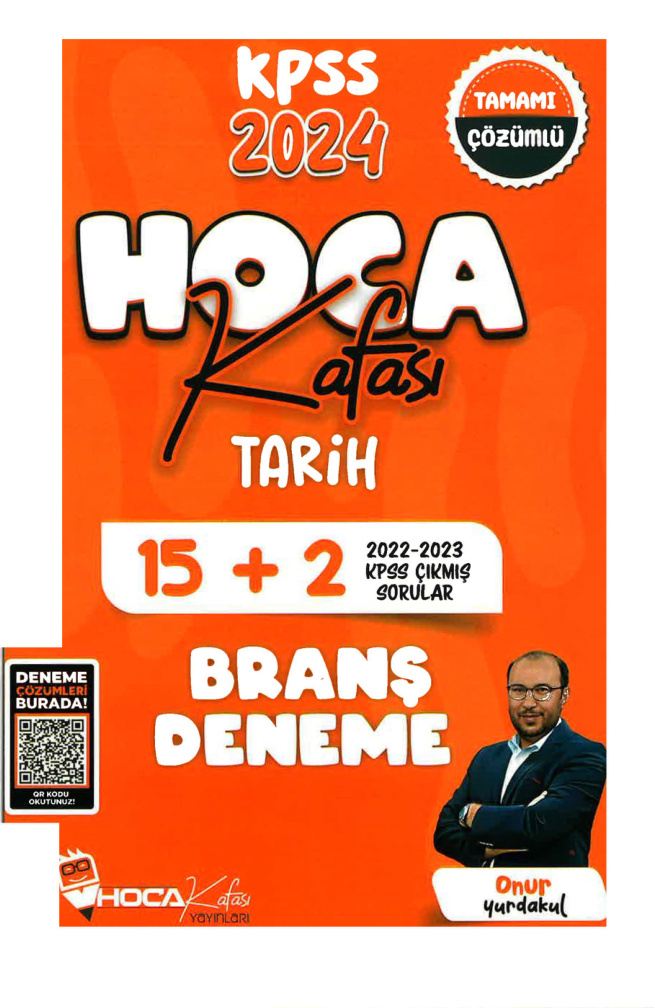 Hoca Kafası Tarih: 15+2 Deneme PDF – Kolektif / KPSS Hazırlık
