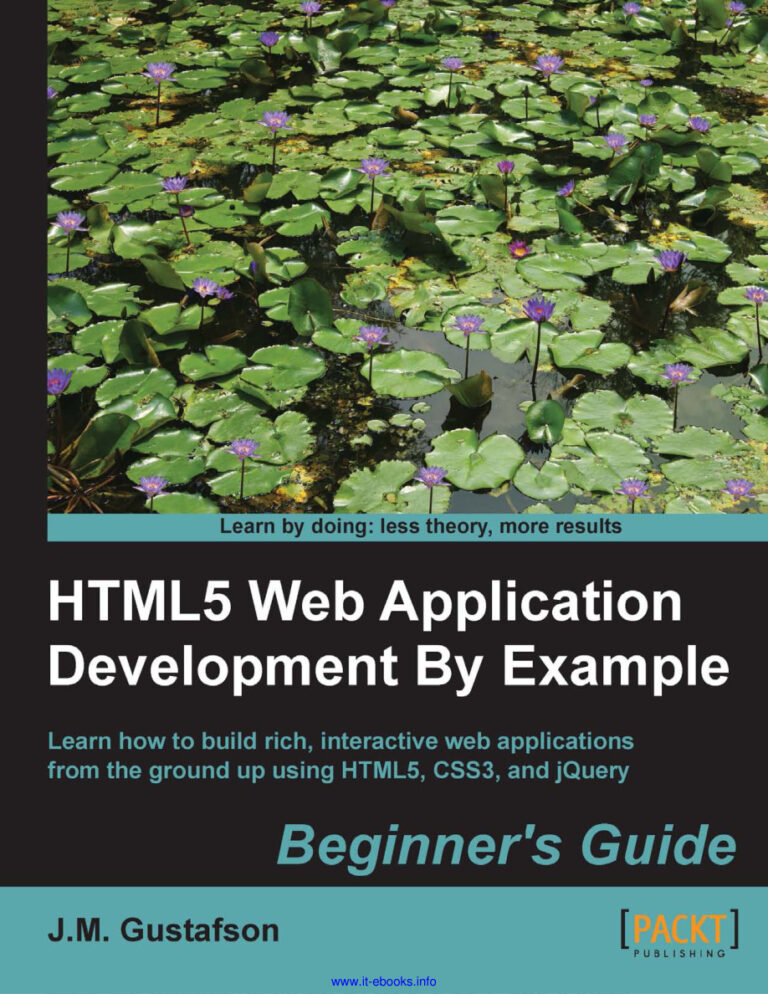 HTML5 Web Application Development By Example Kitap Kapağı