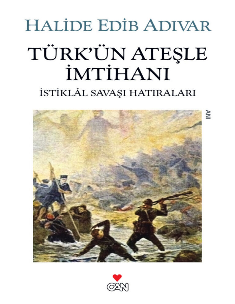 Halide Edib Adıvar Türk'ün Ateşle İmtihanı Kitap Kapağı