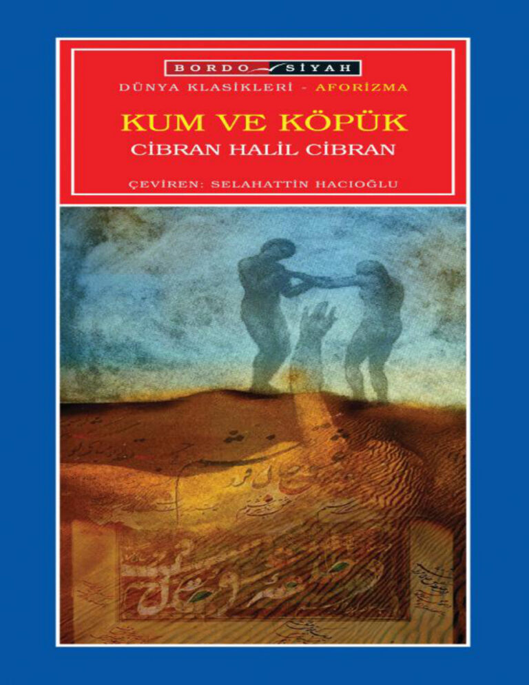Halil Cibran Kum ve Köpük Kitap Kapağı