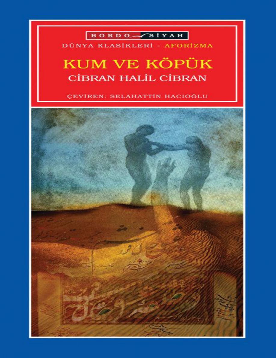 Kum ve Köpük PDF – Halil Cibran