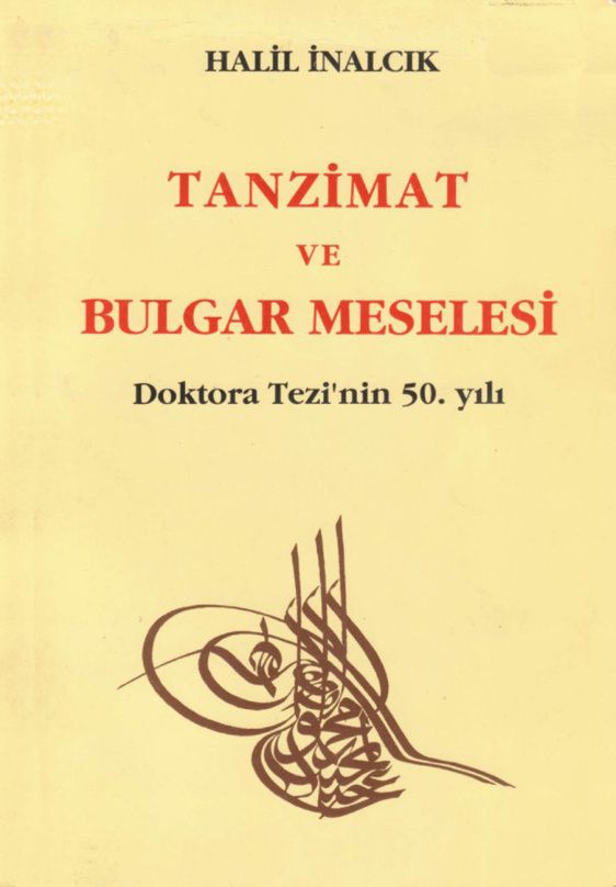 Tanzimat ve Bulgar Meselesi PDF – Halil İnalcık