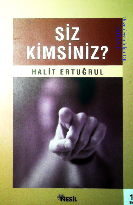 Siz Kimsiniz? PDF – Halit Ertuğrul