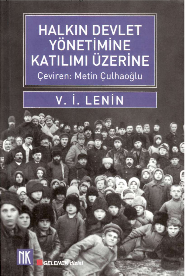 Halkın Devlet Yönetimine Katılması Üzerine PDF – Vladimir İlyiç Lenin