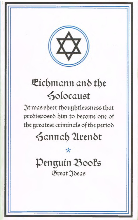Eichmann and the Holocaust PDF – Hannah Arendt
