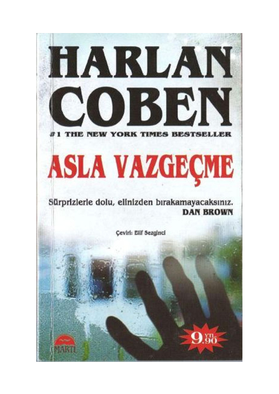 Asla Vazgeçme PDF – Harlan Coben