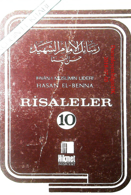 Risaleler (Cilt 10) PDF – Hasan El-Benna