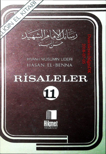 Risaleler (Cilt 11) PDF – Hasan El-Benna
