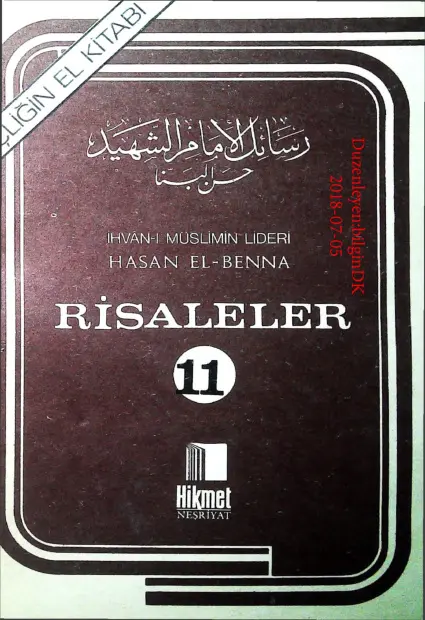 Risaleler (Cilt 11) PDF – Hasan El-Benna