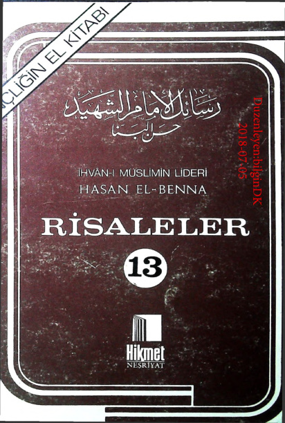 Risaleler (Cilt 13) PDF – Hasan El-Benna