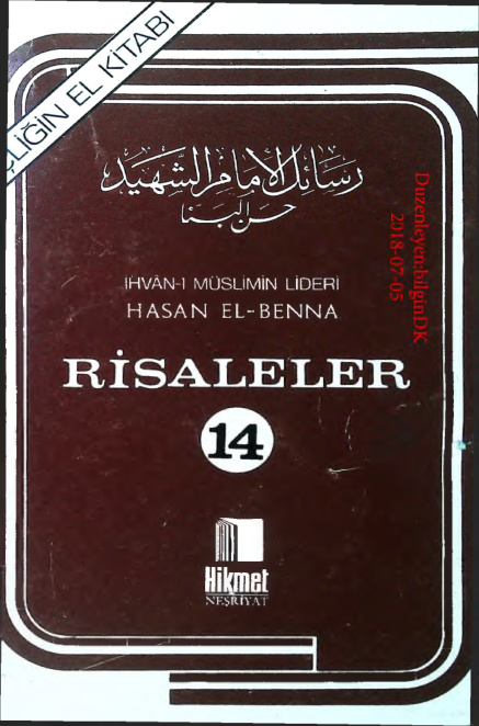 Risaleler (Cilt 14) PDF – Hasan El-Benna