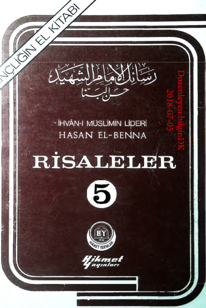 Risaleler (Cilt 5) PDF – Hasan El-Benna