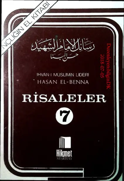 Risaleler (Cilt 7) PDF – Hasan El-Benna