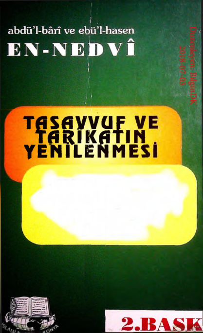 Tasavvuf ve Tarikatın Yenilenmesi PDF – Ebu’l Hasan En-Nedvi