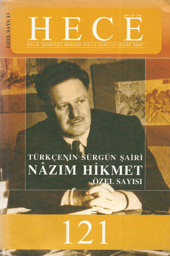 Hece Sayı 121: Nazım Hikmet Özel Sayısı PDF – Kolektif / Hece Dergisi