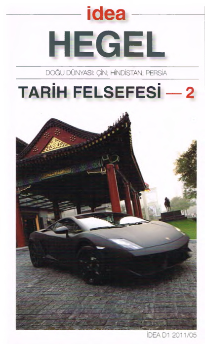 Tarih Felsefesi 2 PDF – Georg Wilhelm Friedrich Hegel