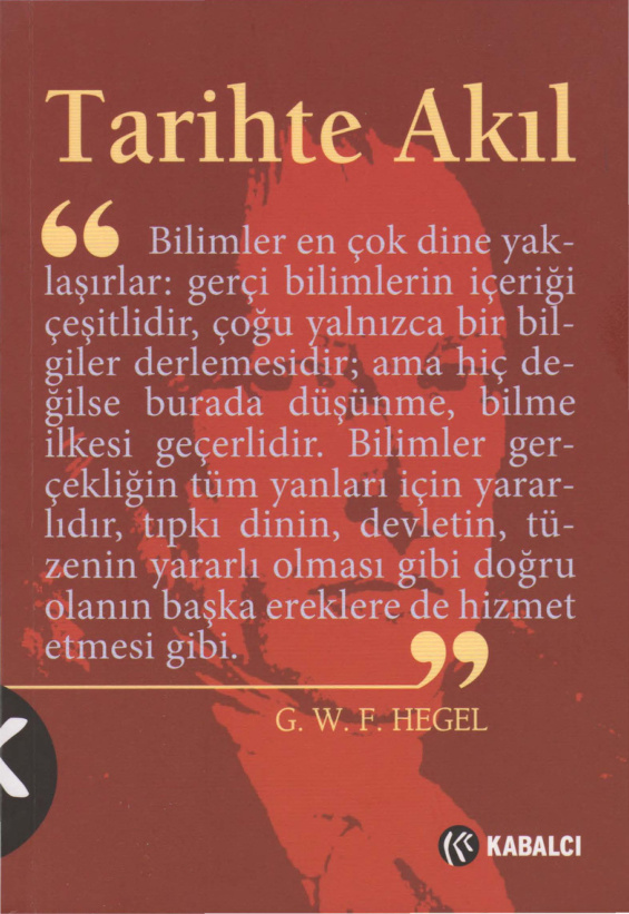 Tarihte Akıl PDF – Georg Wilhelm Friedrich Hegel