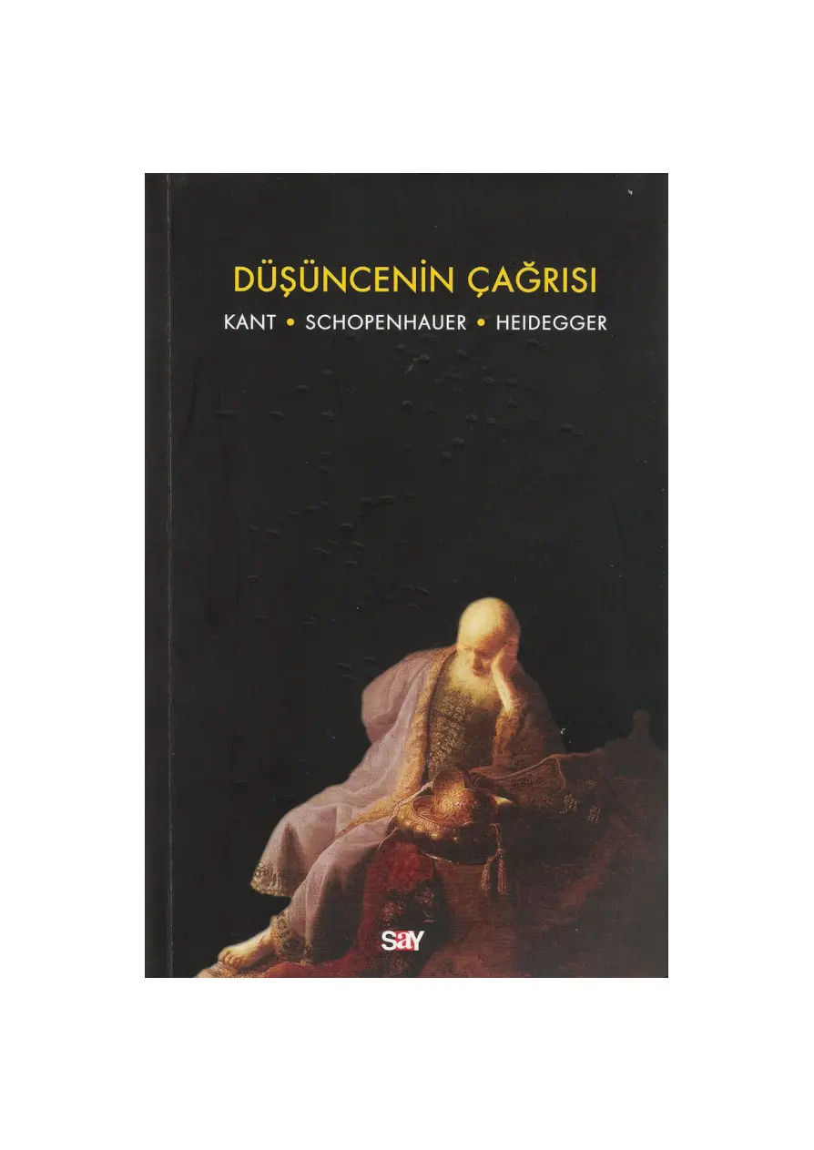 Düşüncenin Çağrısı PDF – Heidegger – Kant – Schopenhauer