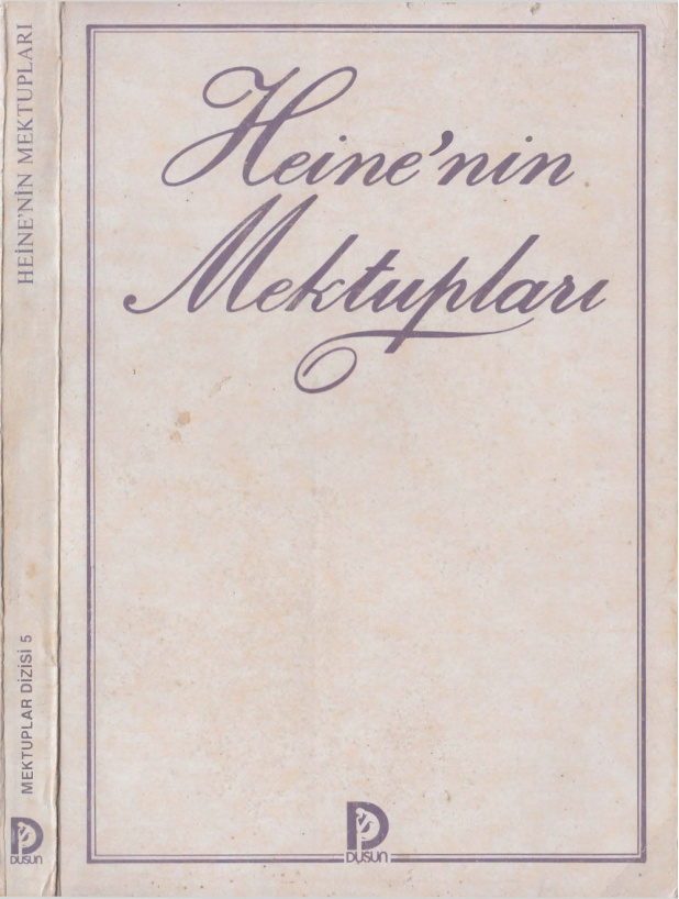 Heine’nin Mektupları PDF – Heinrich Heine