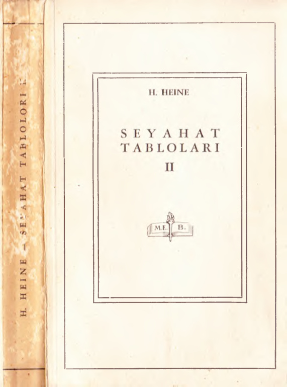 Seyahat Tabloları II PDF – Heinrich Heine