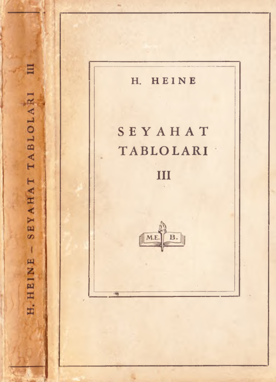 Seyahat Tabloları III PDF – Heinrich Heine