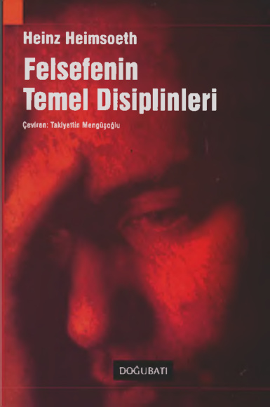 Felsefenin Temel Disiplinleri PDF – Heinz Heimsoeth