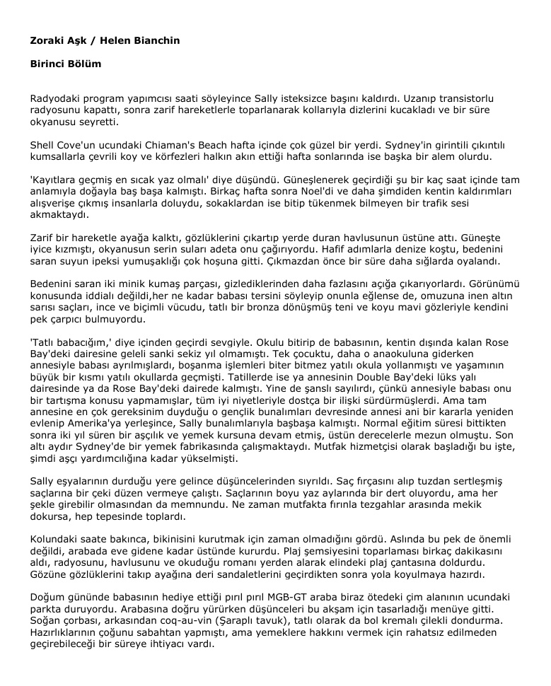Zoraki Aşk PDF – Helen Bianchin