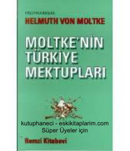 Helmuth Von Moltke Moltke'nin Türkiye Mektupları Kitap Kapağı