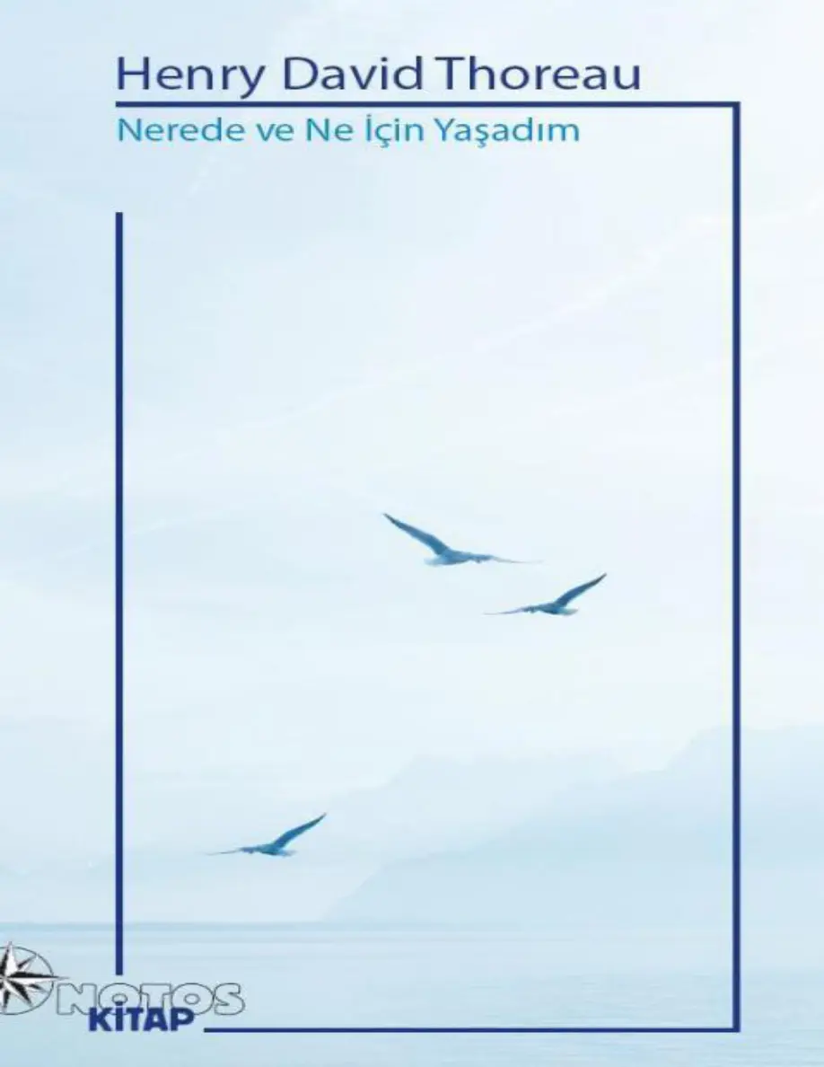 Nerede ve Ne İçin Yaşadım PDF – Henry David Thoreau