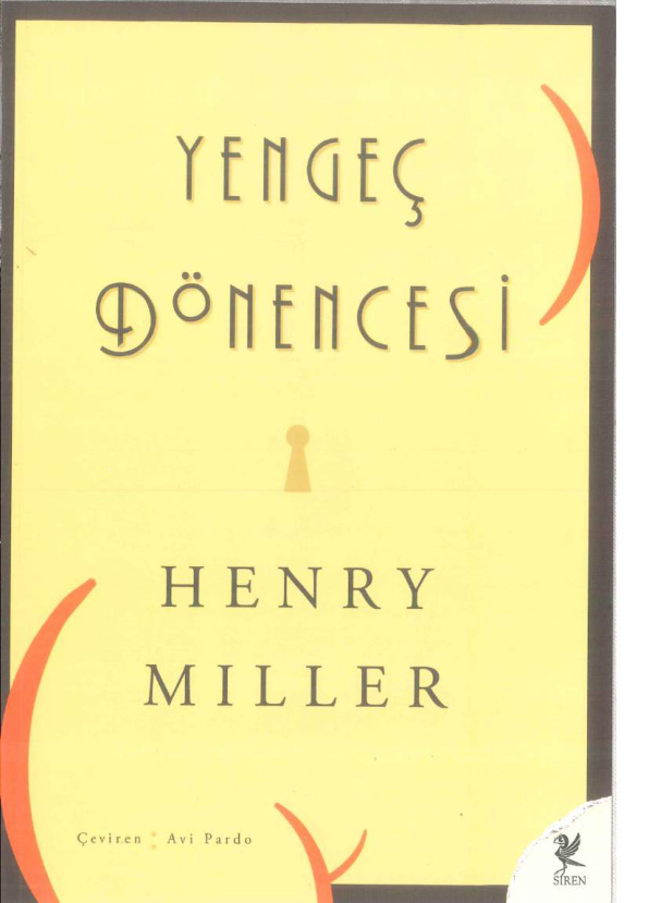 Yengeç Dönencesi PDF – Henry Miller